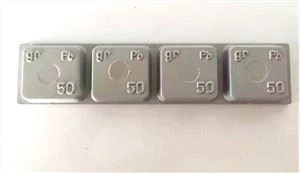 Pesos pegajosos de los neumáticos